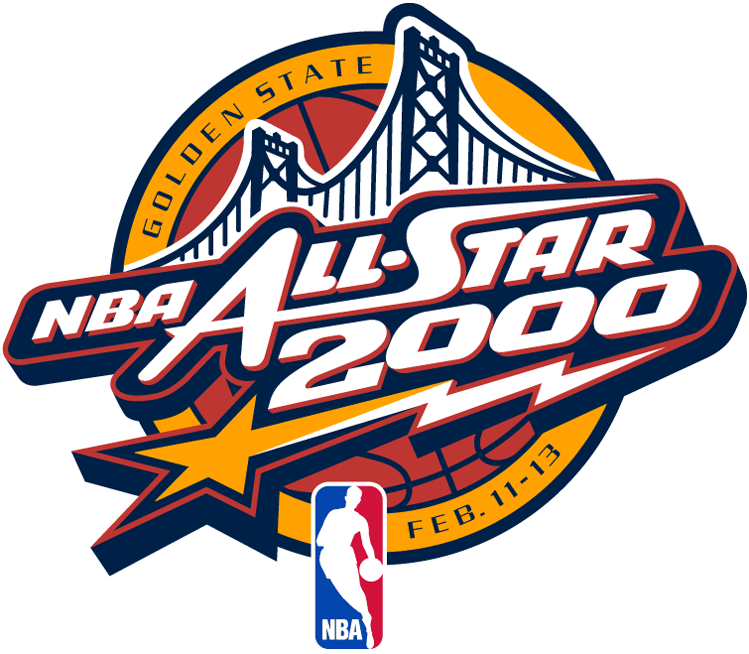 NBA All-Star Game 2000 Primary Logo DIY iron on transfer (heat transfer) NBA All-Star Game 2000 Primary Logo DIY iron on transfer (heat transfer)